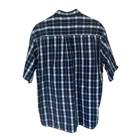 Phat Farm Navy and White Button Up Shirt - Large - Picture 3 of 5